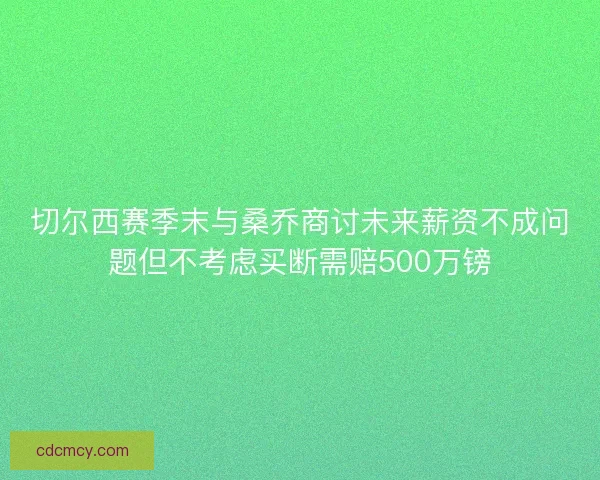 切尔西赛季末与桑乔商讨未来薪资不成问题但不考虑买断需赔500万镑